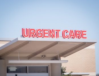 Hospital Urgent Care sign