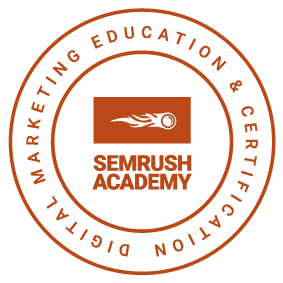 Semrush Academy logo.