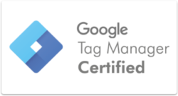 Google Tag Manager Certified logo.