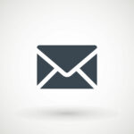 Email icon with envelope.