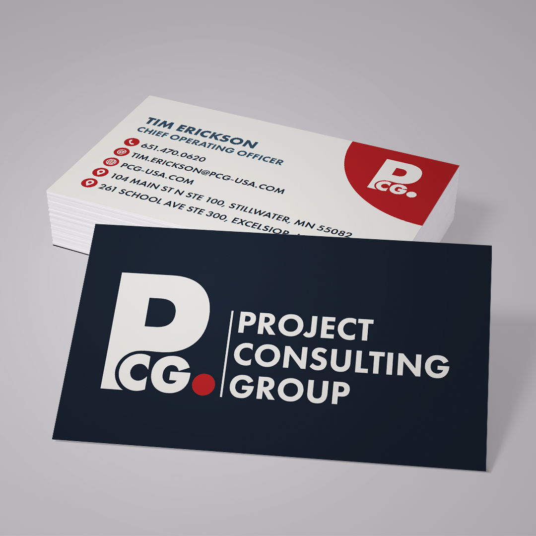 business card design example